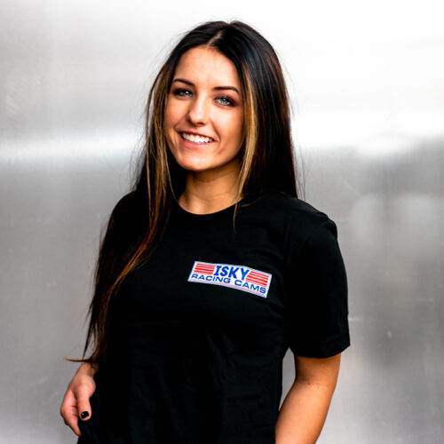 Isky Small Front, Large Back Logo Black T-Shirt