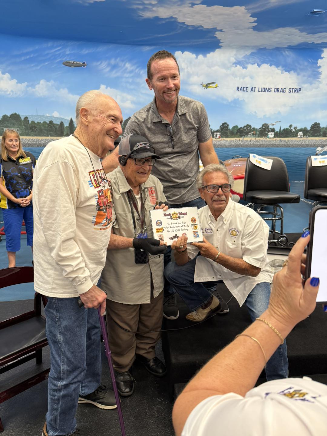 Celebrating ed Iskenderian’s 104th birthday