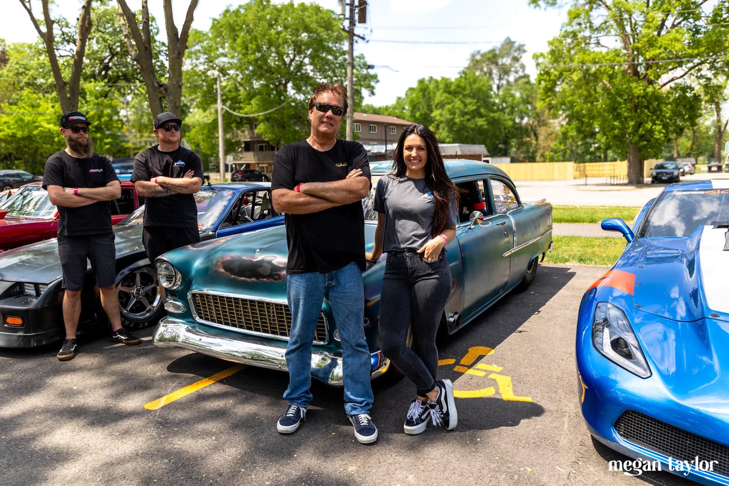 The Peak Street Car Shoot out cruised down part of historic Route 66 today!